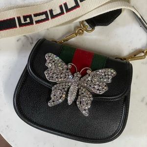 GUCCI | Butterfly Linea Totem Shoulder Bag